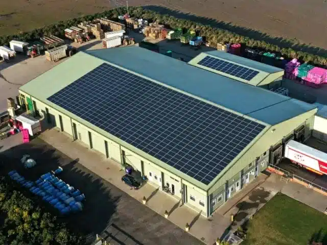 Solar Panels For Factory, Warehouse & Industrial Buildings . Image source https://www.geogreenpower.com/